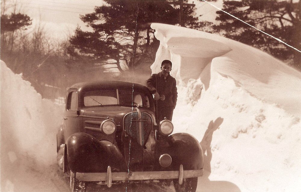VanBuren  Blizzard of 1947 (1936 Chevy, Near Sandy Landing)